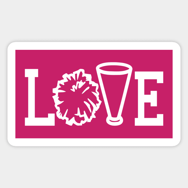 Cheerleading Love Cheer Sticker by LaurenElin